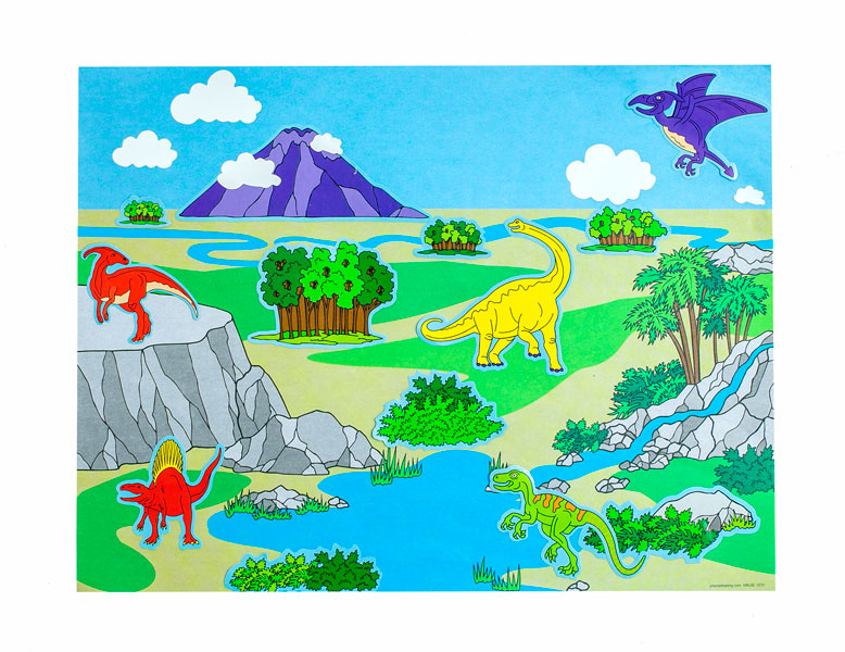 Dino Sticker Scenes <br>VBS 2023