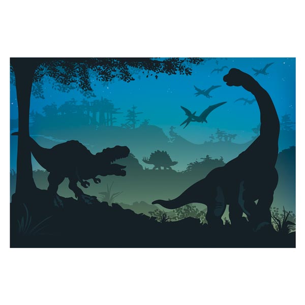 Dinos at Dark Backdrop <br>VBS 2023