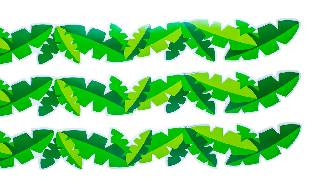 Jungle Leaves Border <br>VBS 2024