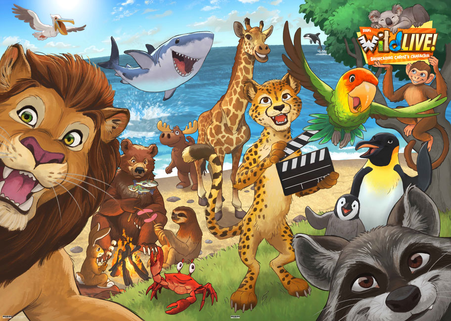 Theme Backdrop <br>VBS 2024