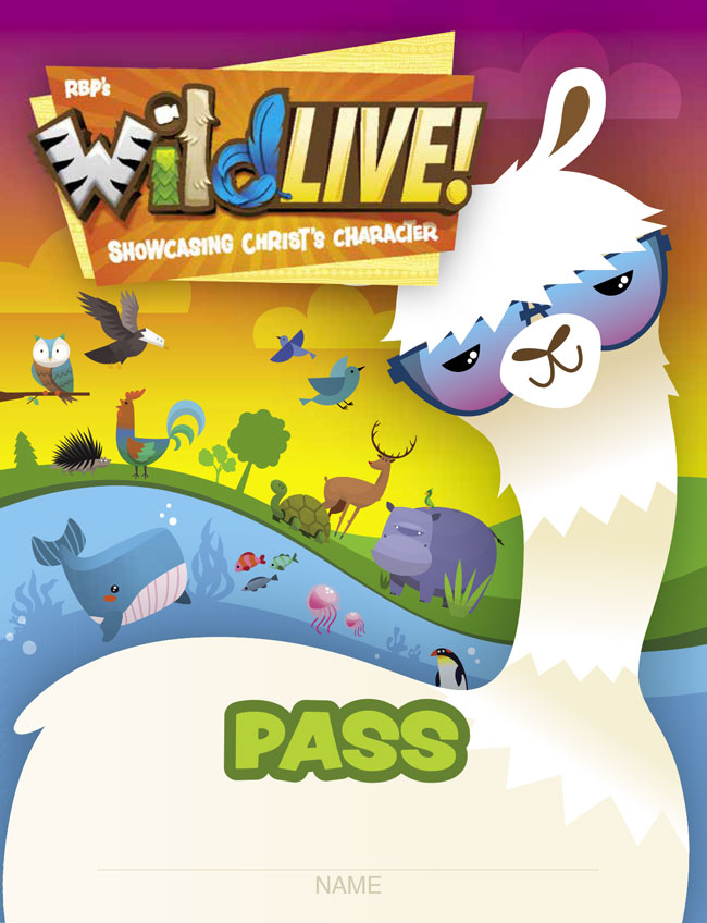 Passes with Stickers <br>VBS 2024