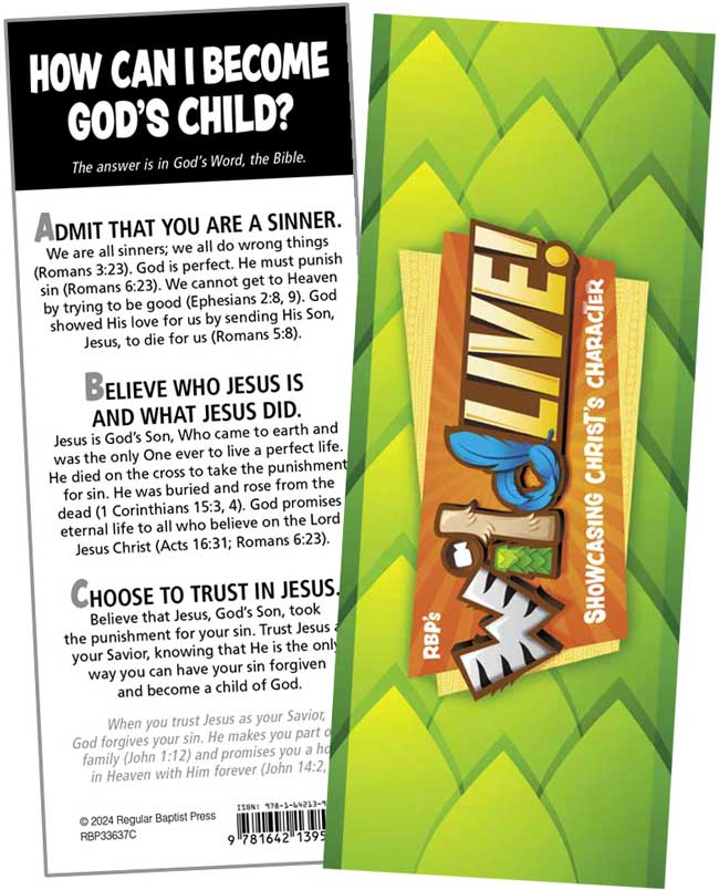 Gospel Bookmarks <br>VBS 2024