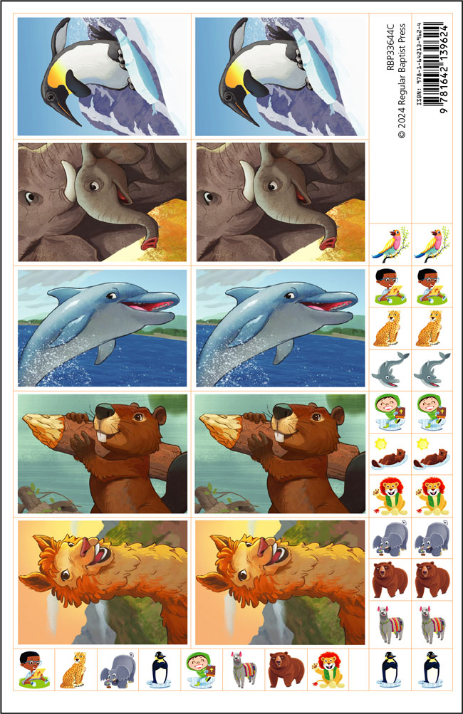 Sticker Sheets <br>VBS 2024
