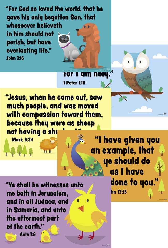 Verse Posters <br>VBS 2024 - KJV