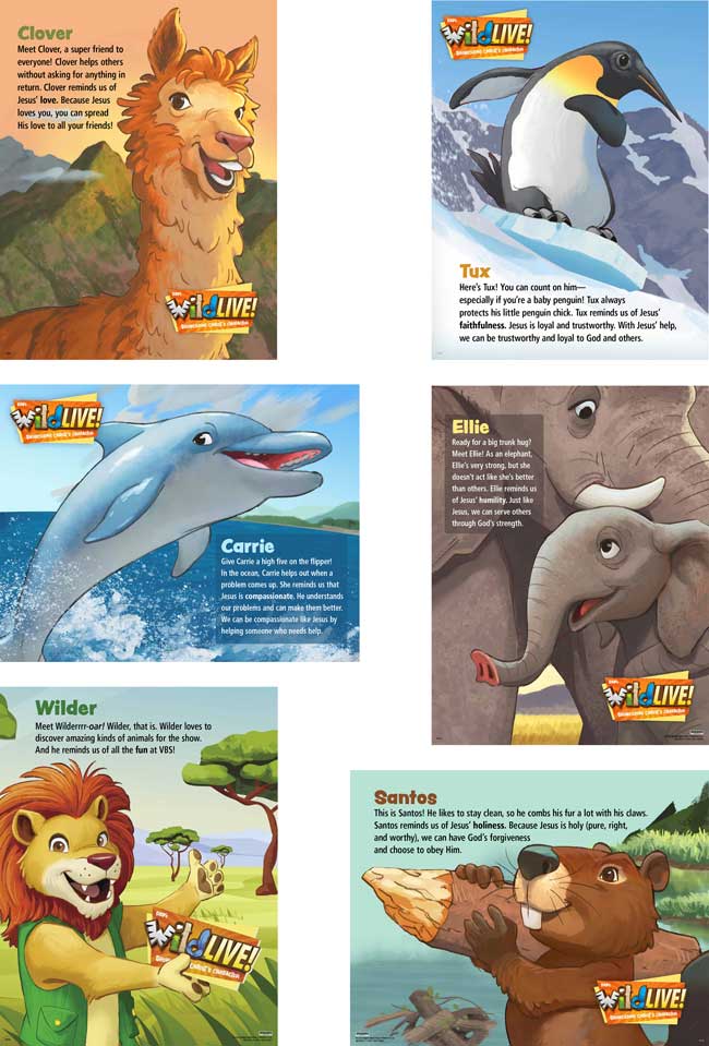 Mascot Posters <br>VBS 2024