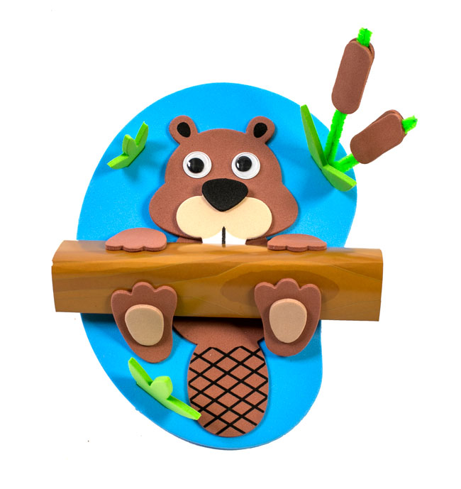 Backstroking Beaver Craft Kit <br>VBS 2024