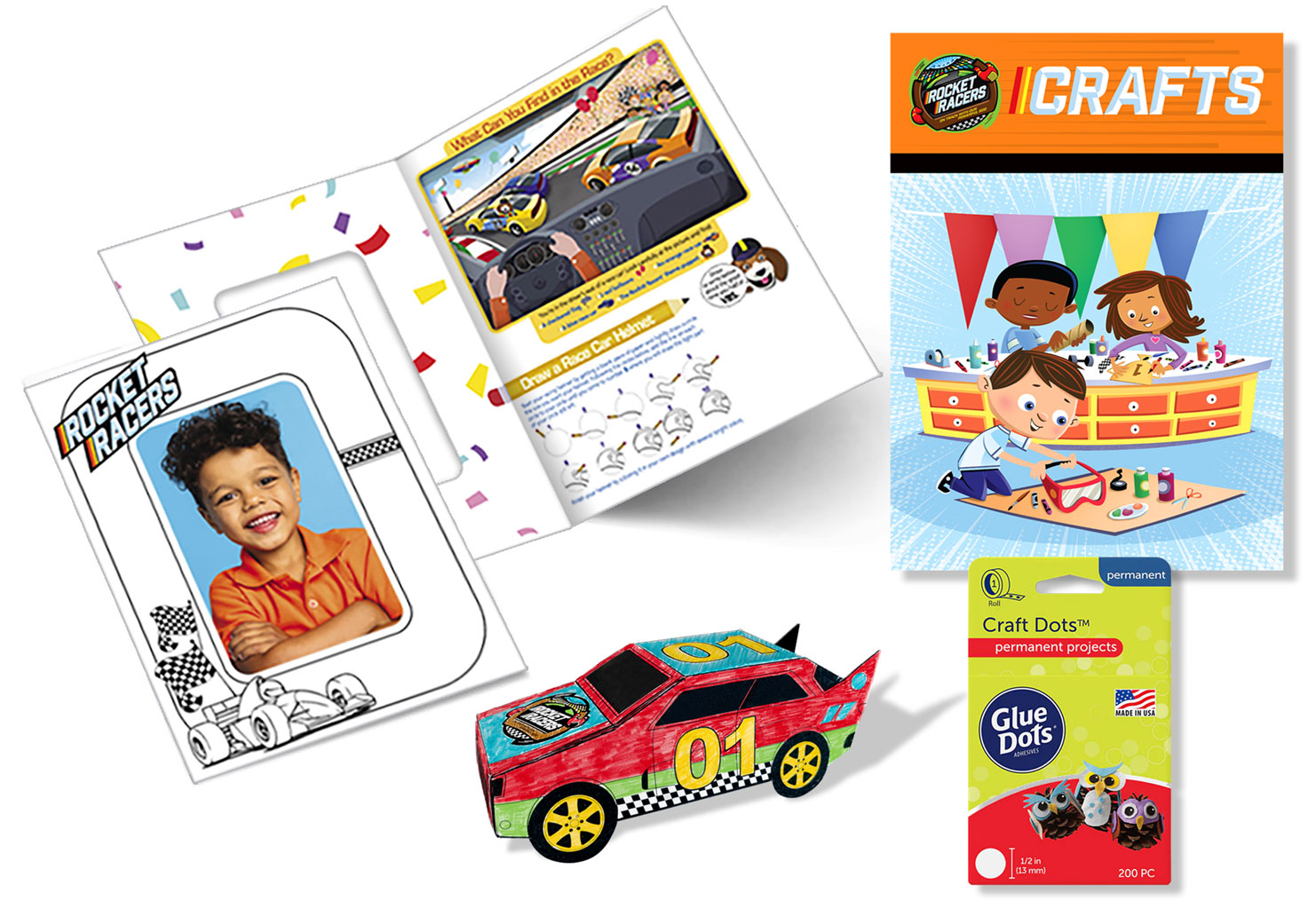 Rocket Racers VBS 2025 <br>Craft Pack