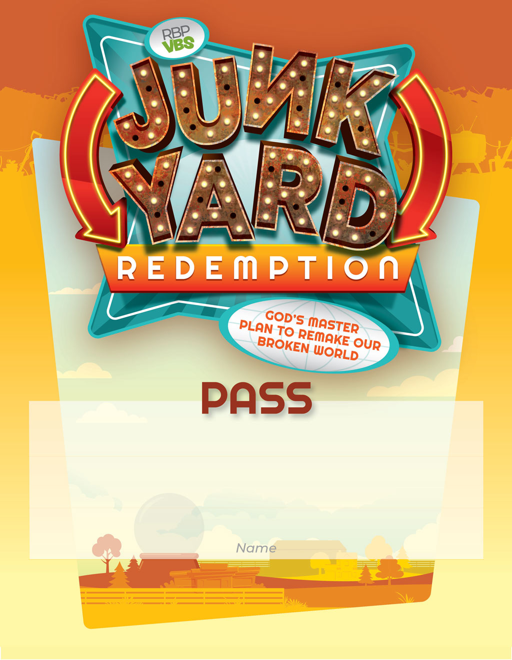 Junkyard Redemption Passes