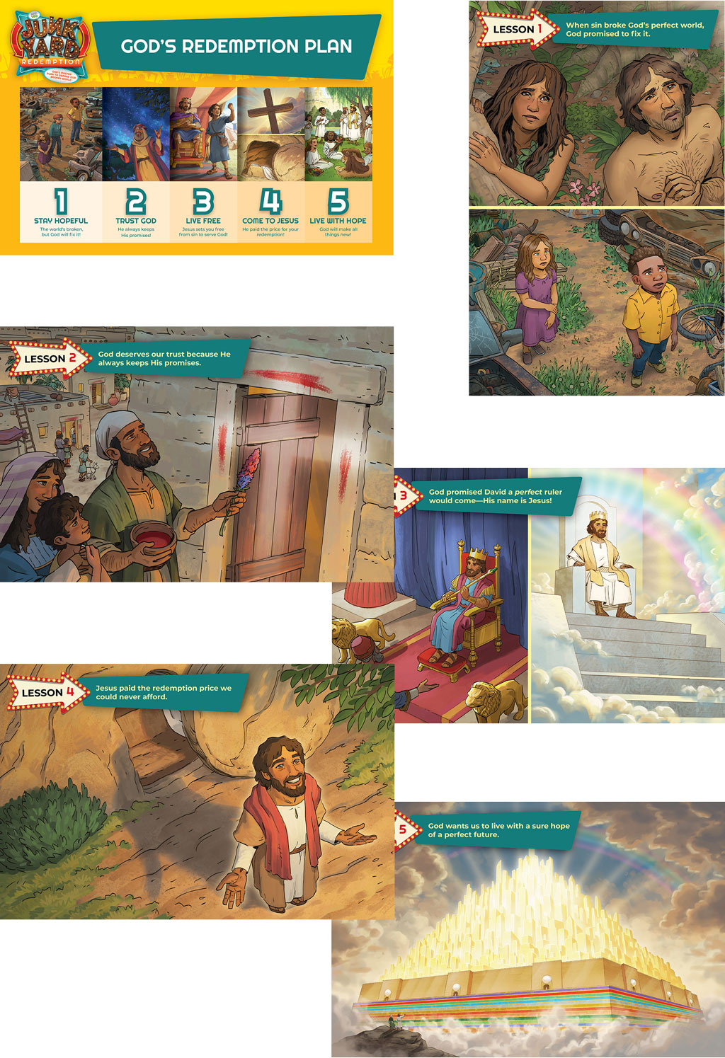 Lesson Posters (Set of 6)