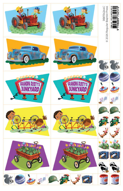 Sticker Sheets (Pkg. of 5)