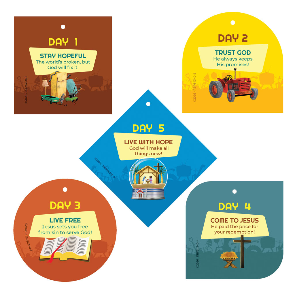 Redemption Truth Tags (Pkg. of 5 sets)