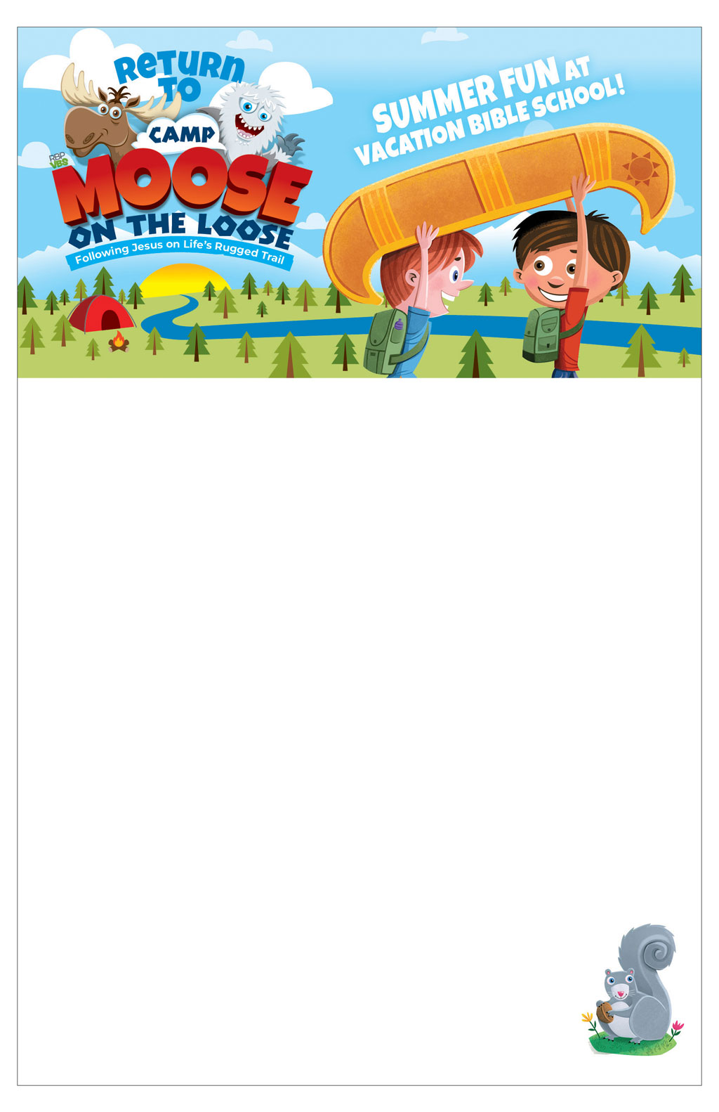 Invitation Flyers (Pkg. of 50 [Makes 100 flyers])