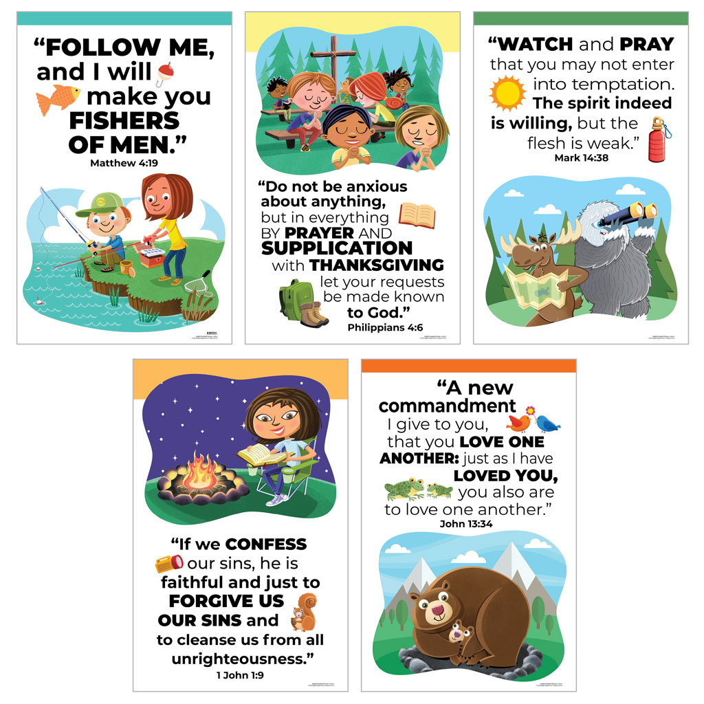 Verse Posters ESV (Set of 5)