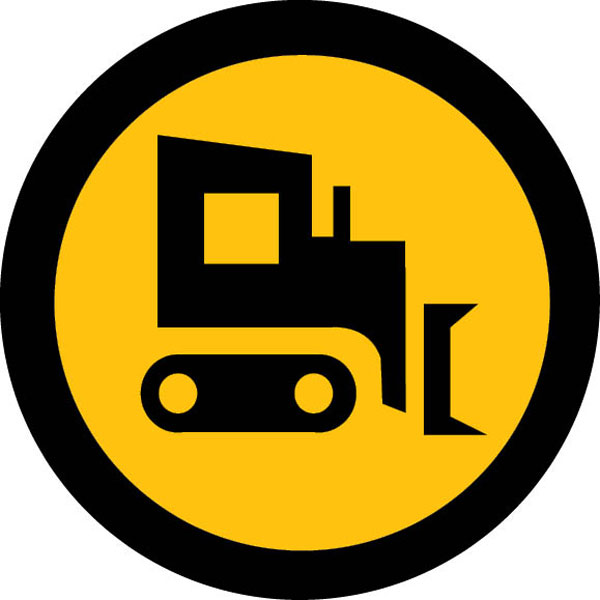 Yellow Bulldozer Patch