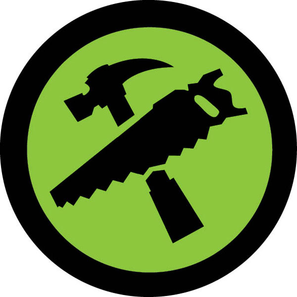 Green Hammer/Saw Patch