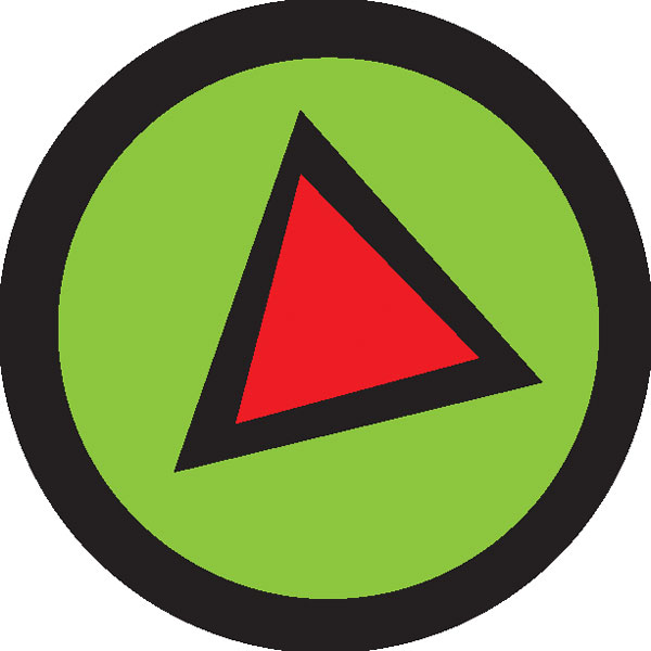 Green Triangle Patch