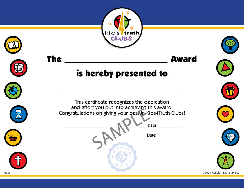 Generic Award Certificates