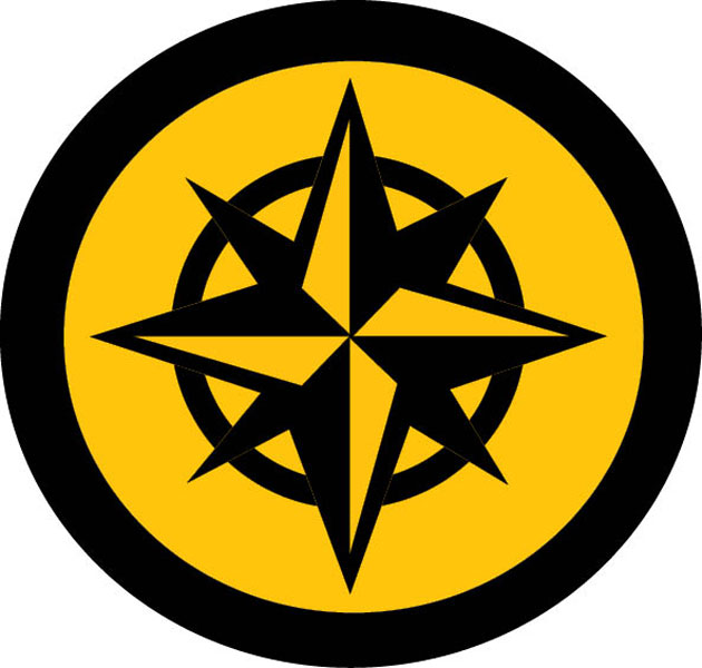Yellow Compass Patch