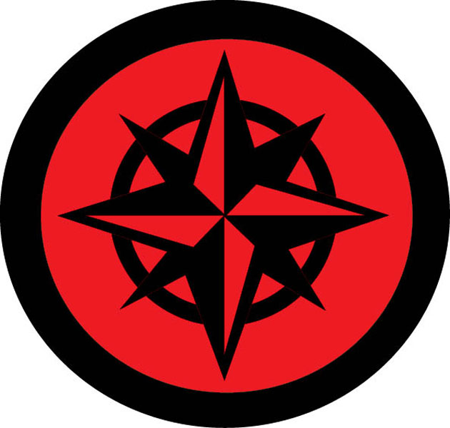 Red Compass Patch