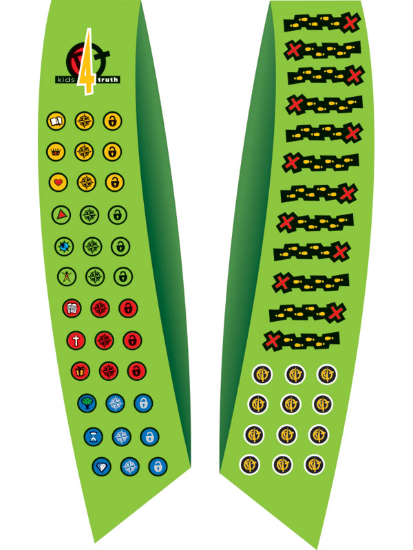 Sample Discoverers Standard with All Award Patches