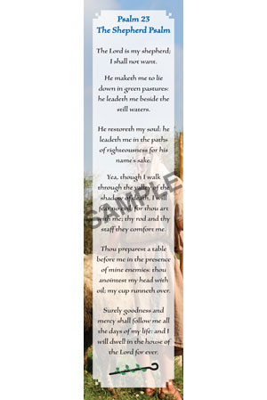 Bookmark - Psalm 23