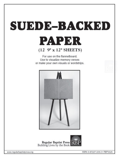 Suede-Backed Paper