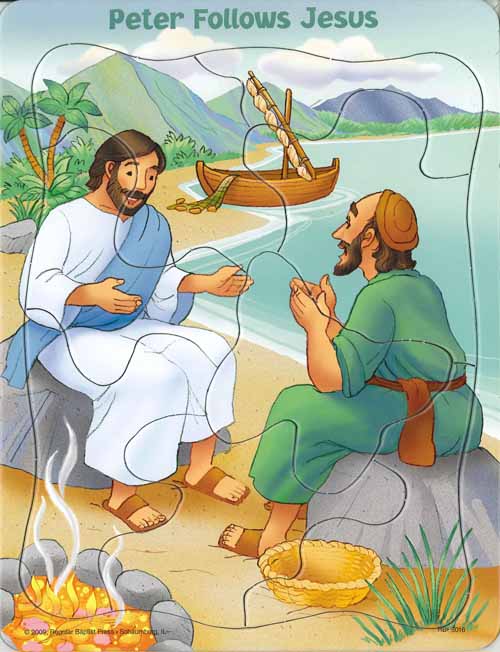 Puzzle - Peter Follows Jesus