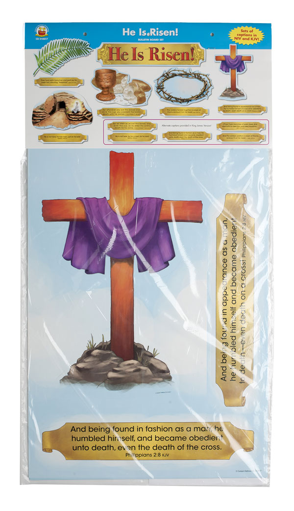 He is Risen! Bulletin Board Set