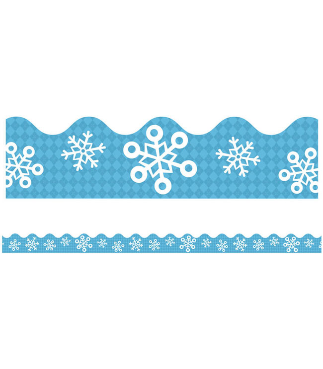 Border - Scalloped Snowflake