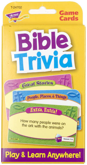 Bible Trivia Game Cards (NIV)