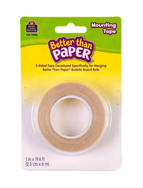 Teacher Created Resources Better Than Paper Mounting Tape 1 x 19.6' 3  Rolls (TCR77298-3)