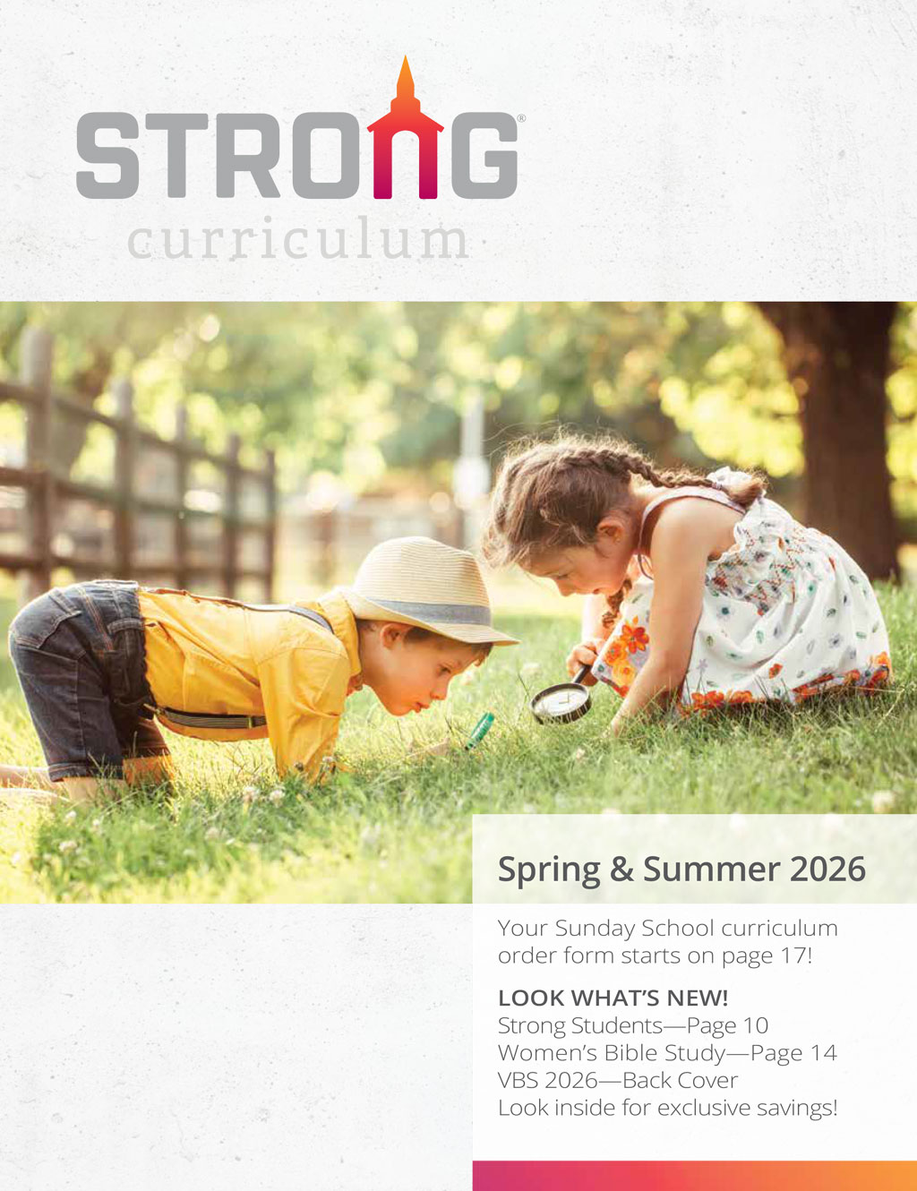 Curriculum Catalog<br>Spring/Summer 2026<br>US/Church Version